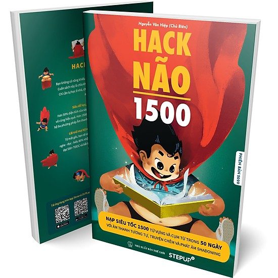 Sách Hack Não 1500 từ tiếng Anh