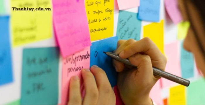 Sử dụng sticky notes để học từ vựng tiếng Anh