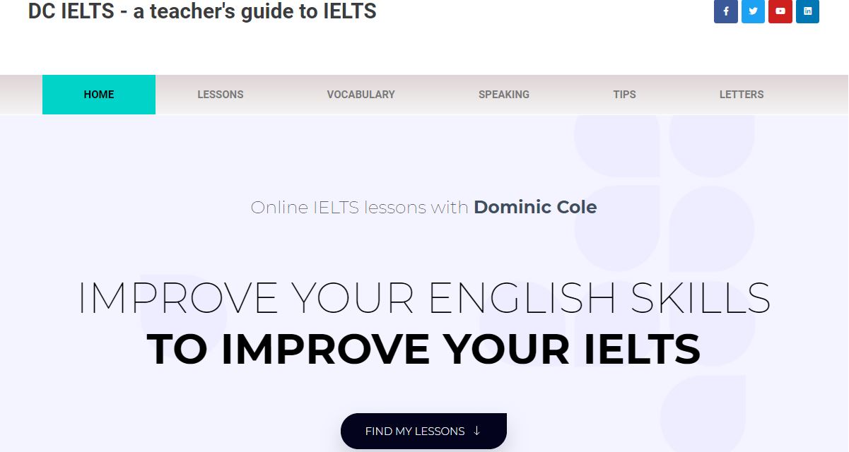 DC IELTS - website thi thử IELTS miễn phí