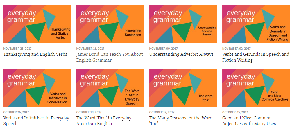 Chuyên mục: Everyday Grammar – Ngữ pháp mỗi ngày