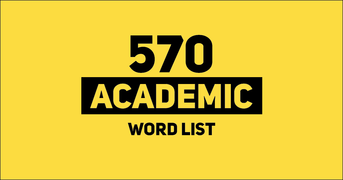INSIDE READING 570 Academic Word list