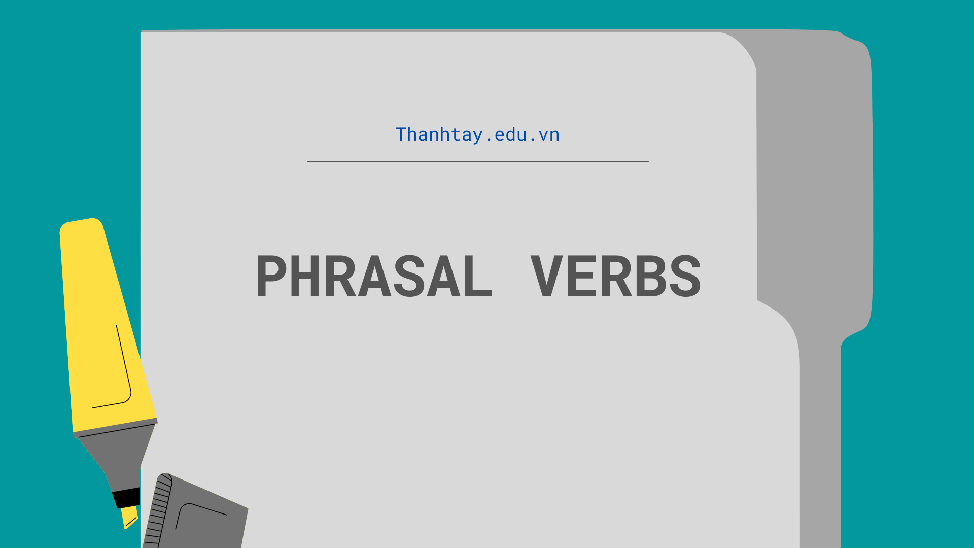 phrasal verbs