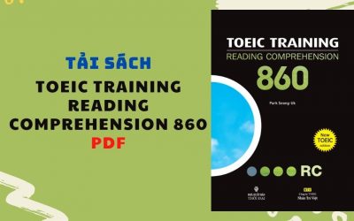 TOEIC Training Reading Comprehension 860 PDF